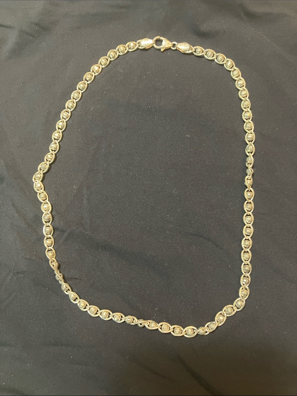 Elegant .925 Sterling Silver Necklace for Women 18”. Almost 16 grams